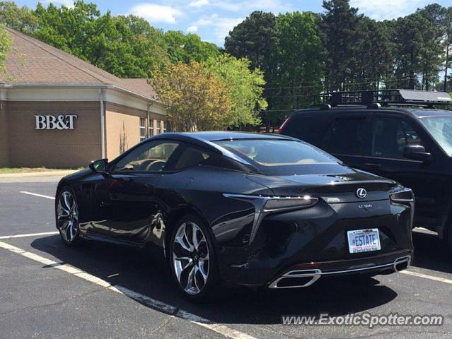 Lexus LC 500 spotted in Raleigh, North Carolina