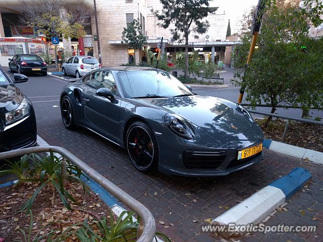 Porsche 911 Turbo spotted in Karmiel, Israel