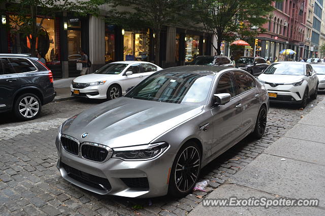 BMW M5 spotted in Manhattan, New York