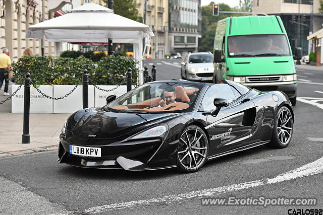 Mclaren 570S spotted in Warsaw, Poland