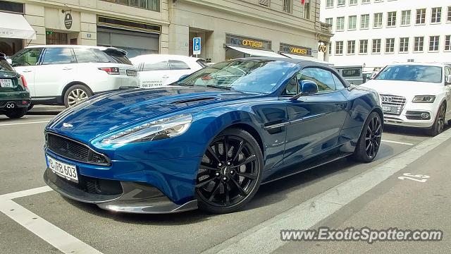 Aston Martin Vanquish spotted in Zürich, Switzerland