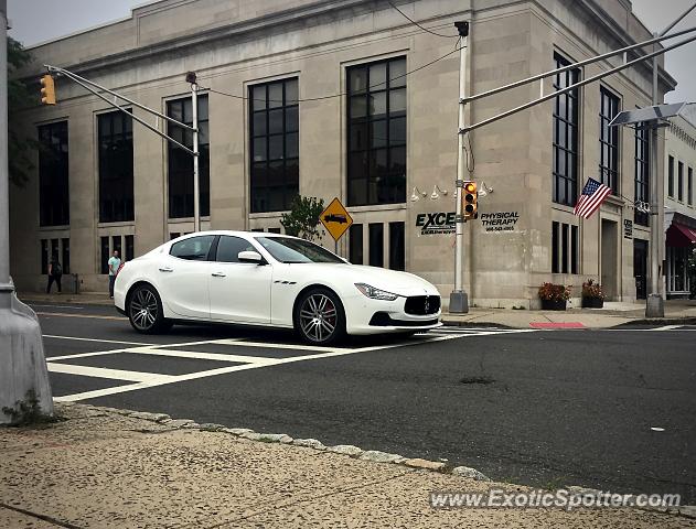 Maserati Ghibli spotted in Westfield, New Jersey