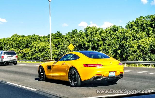 Mercedes AMG GT spotted in Newark, New Jersey