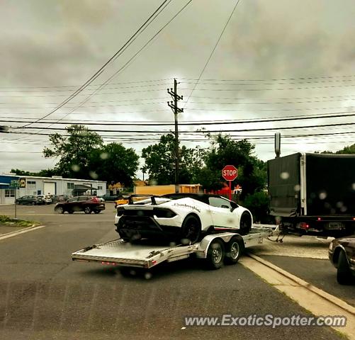 Lamborghini Huracan spotted in Bound Brook, New Jersey
