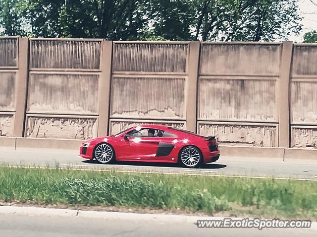 Audi R8 spotted in Vauxhall, New Jersey