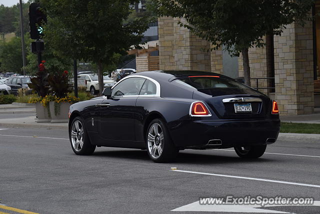 Rolls-Royce Wraith spotted in Wayzata, Minnesota