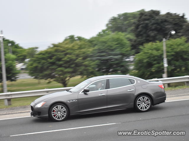 Maserati Quattroporte spotted in Toronto, Canada