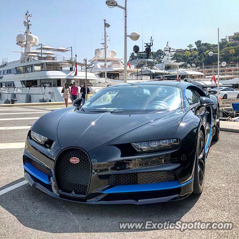 Bugatti Chiron spotted in Monte-Carlo, Monaco