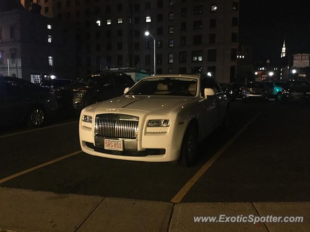 Rolls-Royce Ghost spotted in Providence, Rhode Island