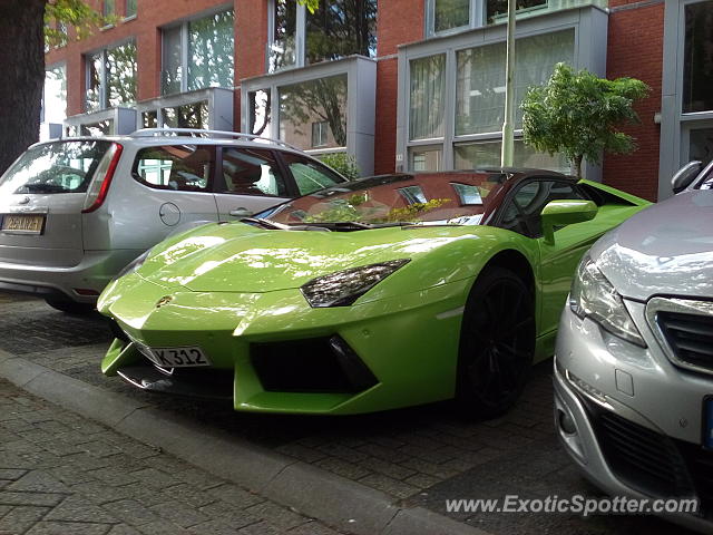 Lamborghini Aventador spotted in Papendrecht, Netherlands