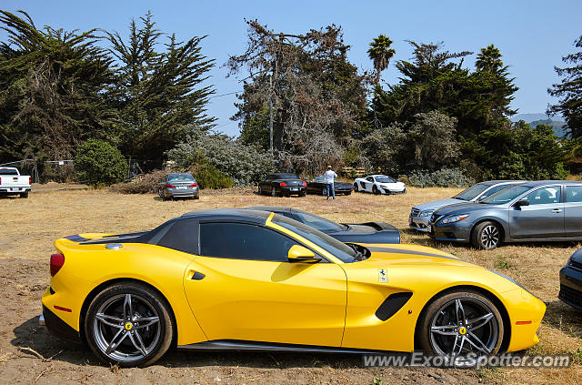 Ferrari F60 America spotted in Carmel Valley, California