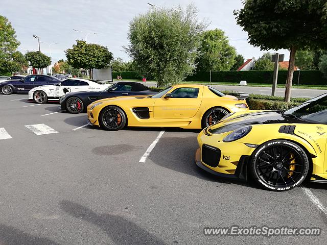 Mercedes SLS AMG spotted in Knokke, Belgium