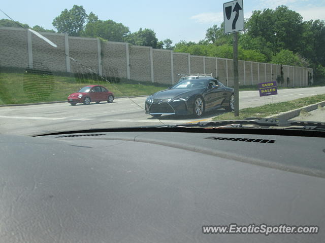 Lexus LC 500 spotted in Columbia, Maryland