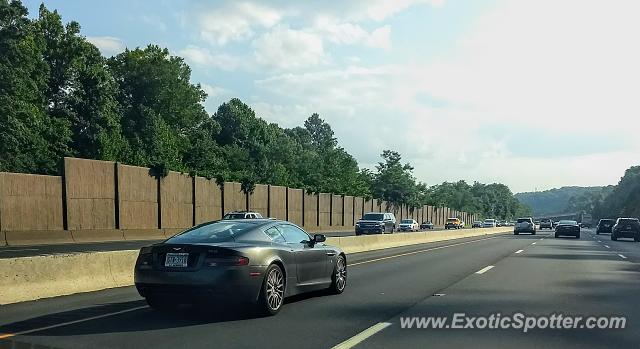 Aston Martin DB9 spotted in New Providence, New Jersey