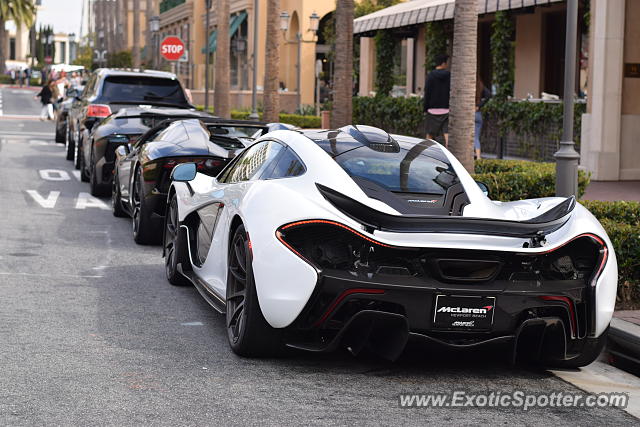 Mclaren P1 spotted in Newport Beach, California