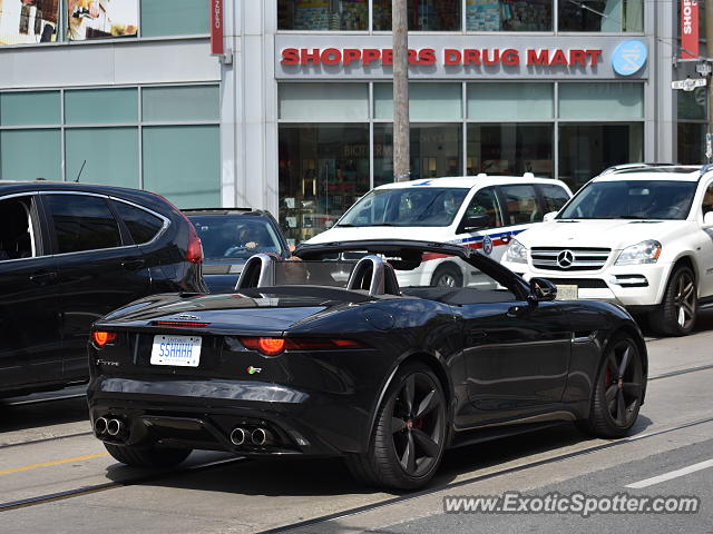 Jaguar F-Type spotted in Toronto, Canada