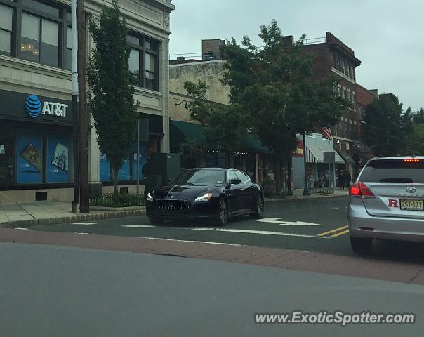 Maserati Quattroporte spotted in Summit, New Jersey