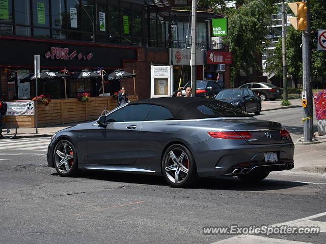 Mercedes S65 AMG spotted in Toronto, Canada