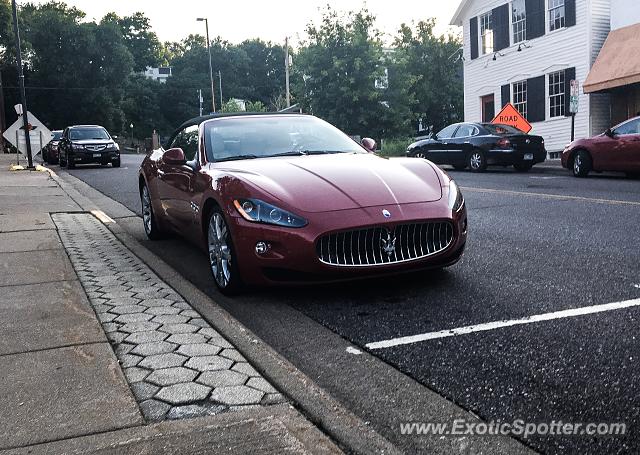 Maserati GranCabrio spotted in Stillwater, Minnesota