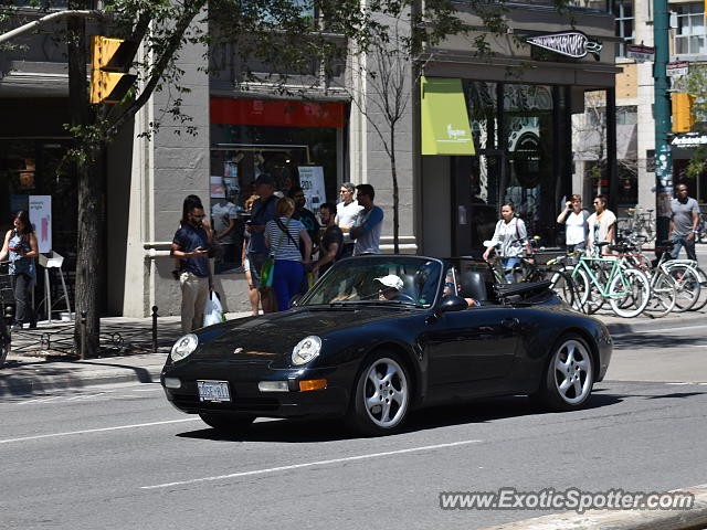Porsche 911 spotted in Toronto, Canada