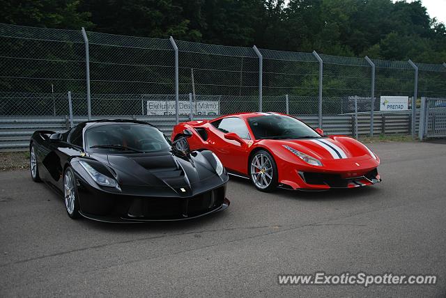 Ferrari LaFerrari spotted in Ring Knutstorp, Sweden