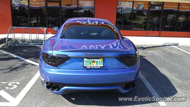 Maserati GranTurismo spotted in Riverview, Florida