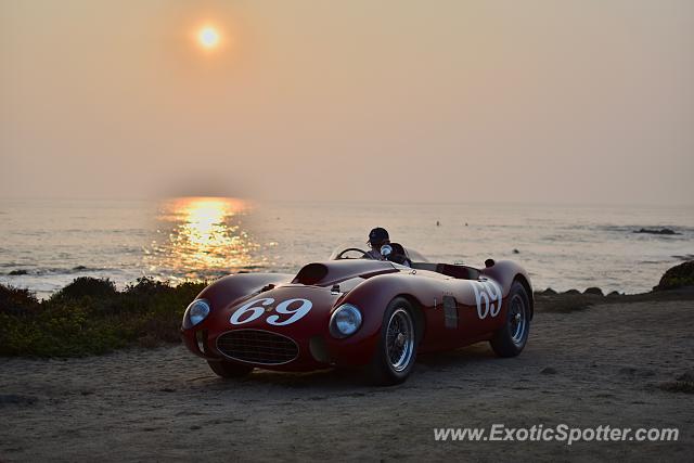 Ferrari 375 spotted in Pebble beach, California