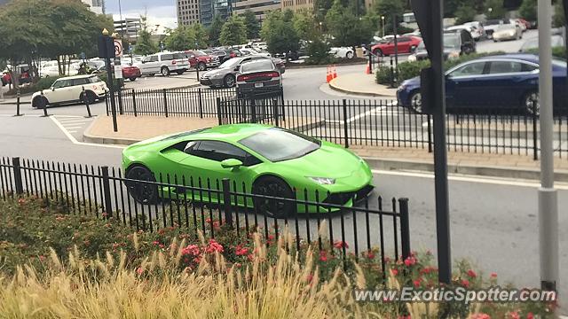 Lamborghini Huracan spotted in Buckhead, Georgia