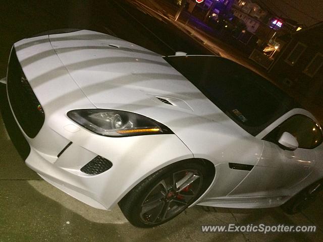 Jaguar F-Type spotted in Wildwood, New Jersey