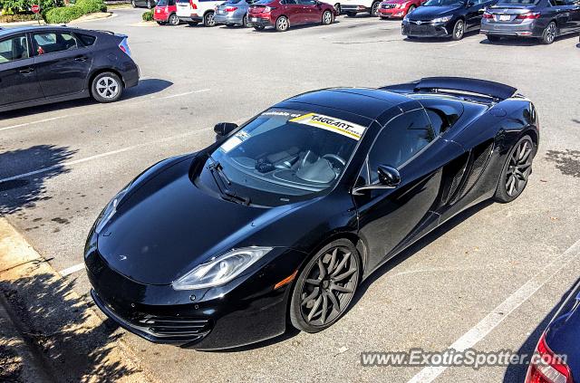 Mclaren MP4-12C spotted in Cary, North Carolina
