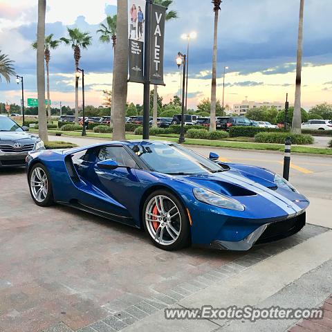 Ford GT spotted in Jacksonville, Florida