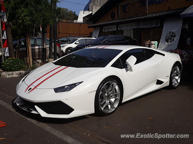 Lamborghini Huracan spotted in Jakarta, Indonesia