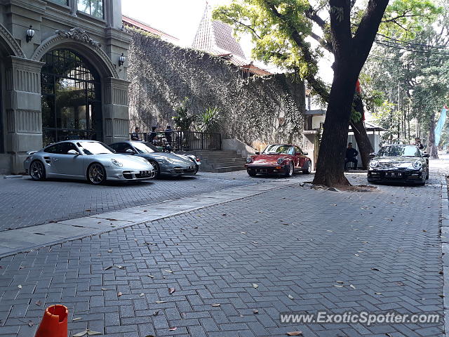 Porsche 911 Turbo spotted in Jakarta, Indonesia