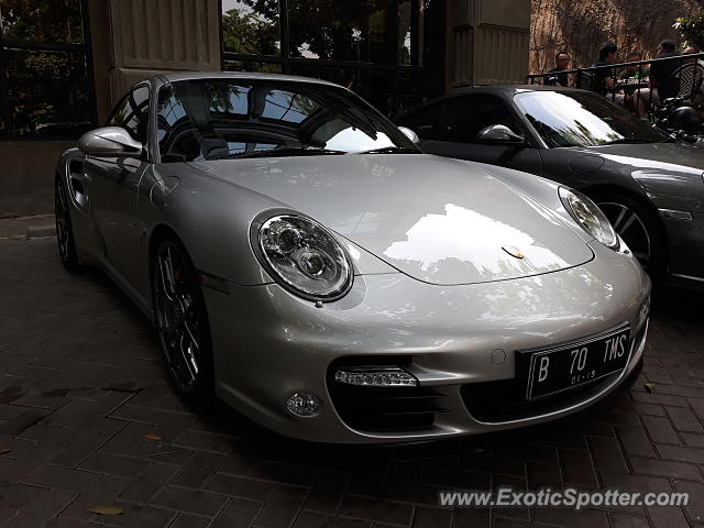 Porsche 911 Turbo spotted in Jakarta, Indonesia