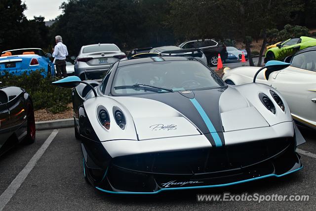 Pagani Huayra spotted in Carmel, California