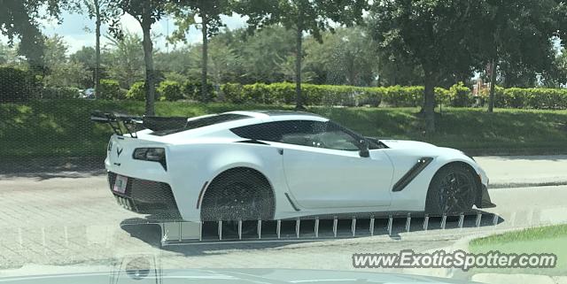 Chevrolet Corvette ZR1 spotted in Sanford, Florida