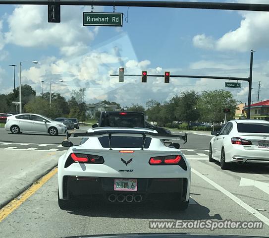 Chevrolet Corvette ZR1 spotted in Sanford, Florida