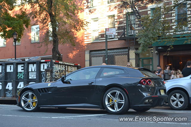Ferrari GTC4Lusso spotted in Manhattan, New York