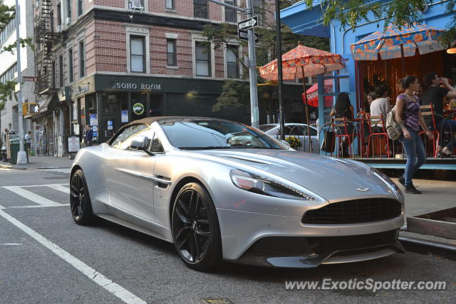 Aston Martin Vanquish spotted in Manhattan, New York