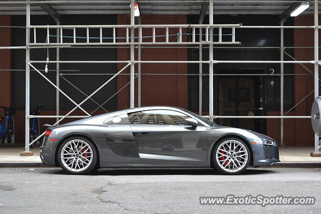 Audi R8 spotted in Manhattan, New York