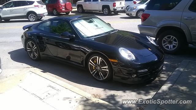 Porsche 911 Turbo spotted in Lawrence, Kansas