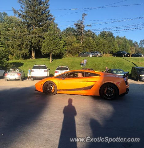 Lamborghini Gallardo spotted in Mountainside, New Jersey