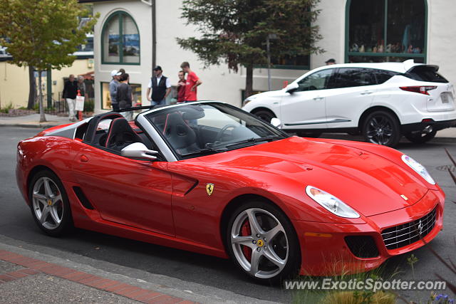 Ferrari 599GTO spotted in Carmel, California