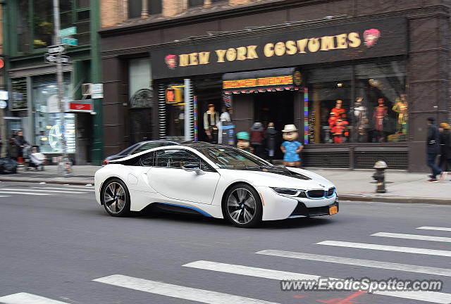 BMW I8 spotted in Manhattan, New York