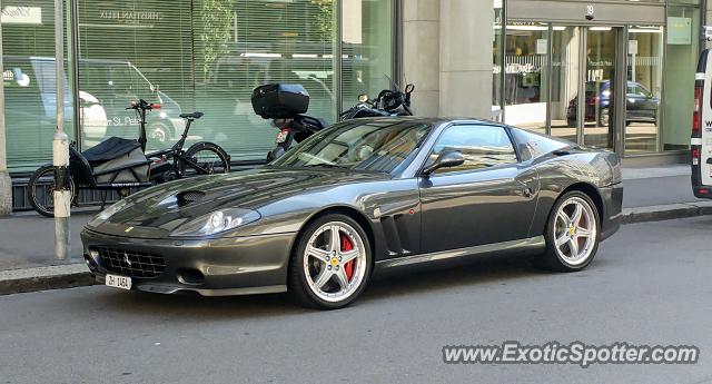 Ferrari 575M spotted in Zurich, Switzerland