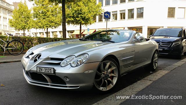 Mercedes SLR spotted in Zurich, Switzerland