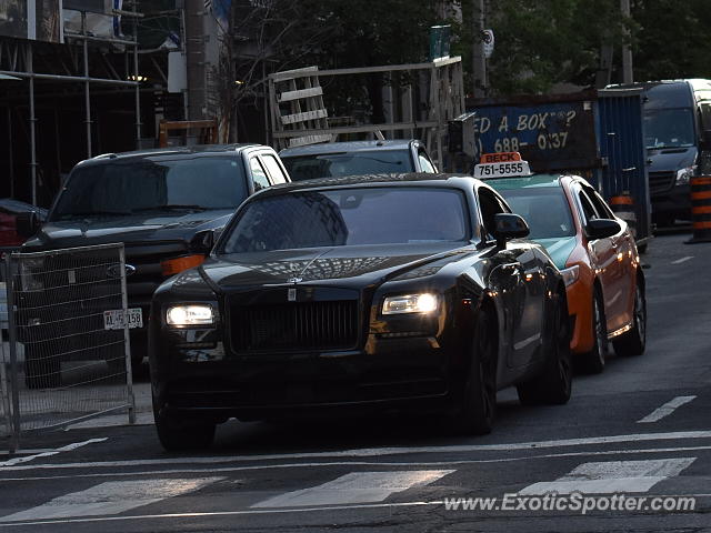 Rolls-Royce Wraith spotted in Toronto, Canada