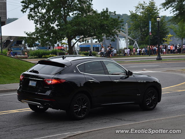 Maserati Levante spotted in Toronto, Canada