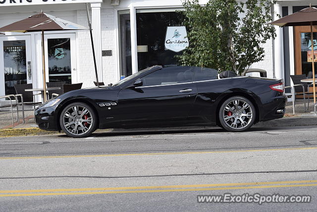 Maserati GranCabrio spotted in Wayzata, Minnesota