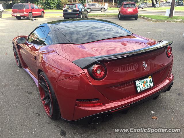 Ferrari California spotted in Westfield, New Jersey